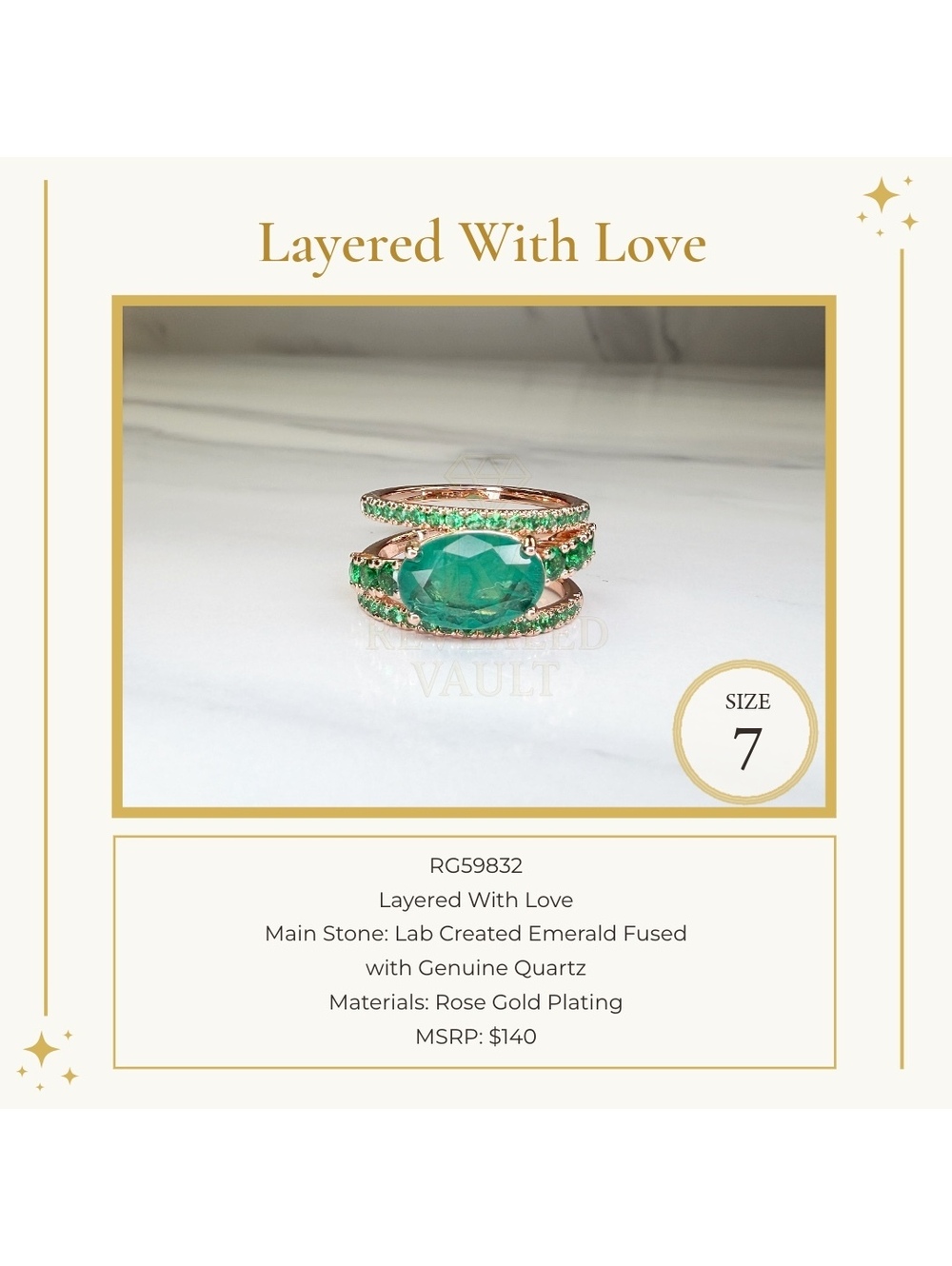 Layered With Love - Size 7 - May Birthday 2024